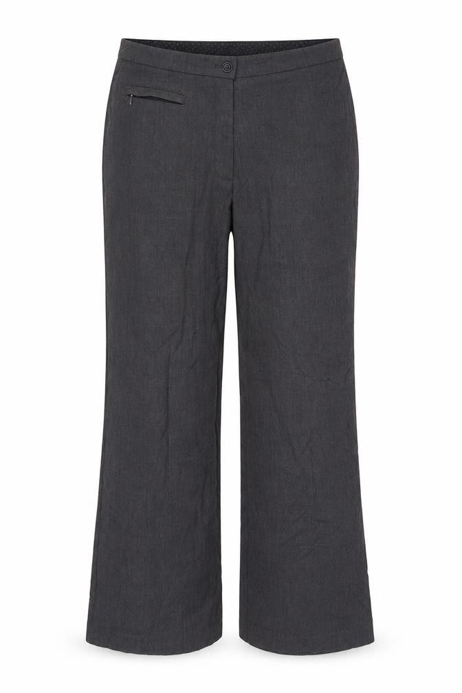 Marks and Spencer Women Grey UK 12 Short Straight Dress Trousers
