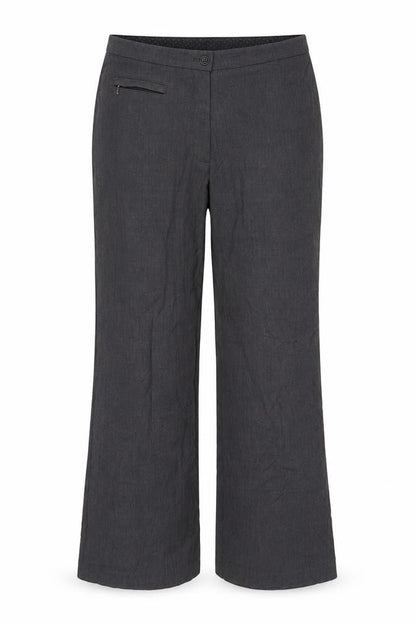 Marks and Spencer Women Grey UK 12 Short Straight Dress Trousers