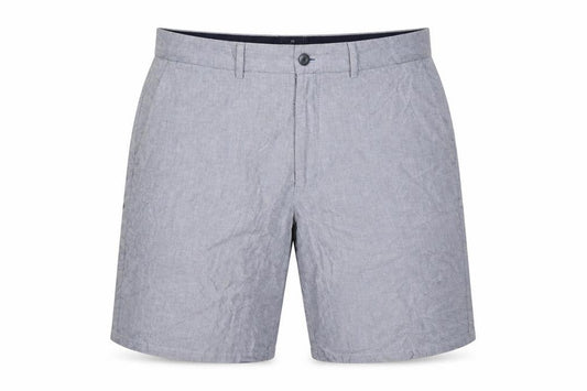 Marks & Spencer Men Grey 38in Cotton Chino Shorts Blue Harbour