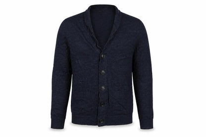 Abercrombie & Fitch Men’s Blue S Button Cardigan Knit Pockets