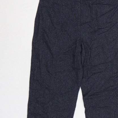 Wicholo Women’s Blue Slim Leg Trousers UK 12 Smart Workwear