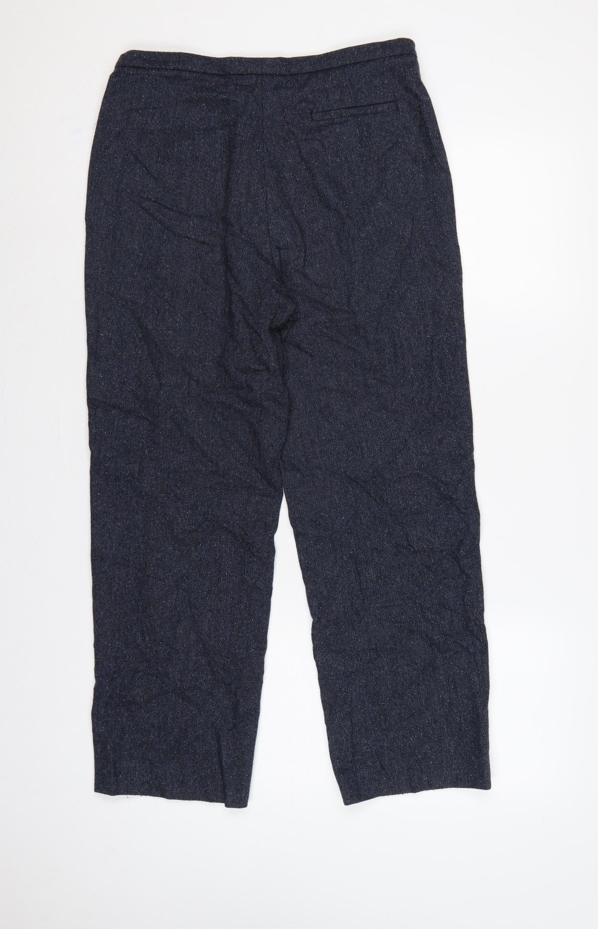 Wicholo Women’s Blue Slim Leg Trousers UK 12 Smart Workwear