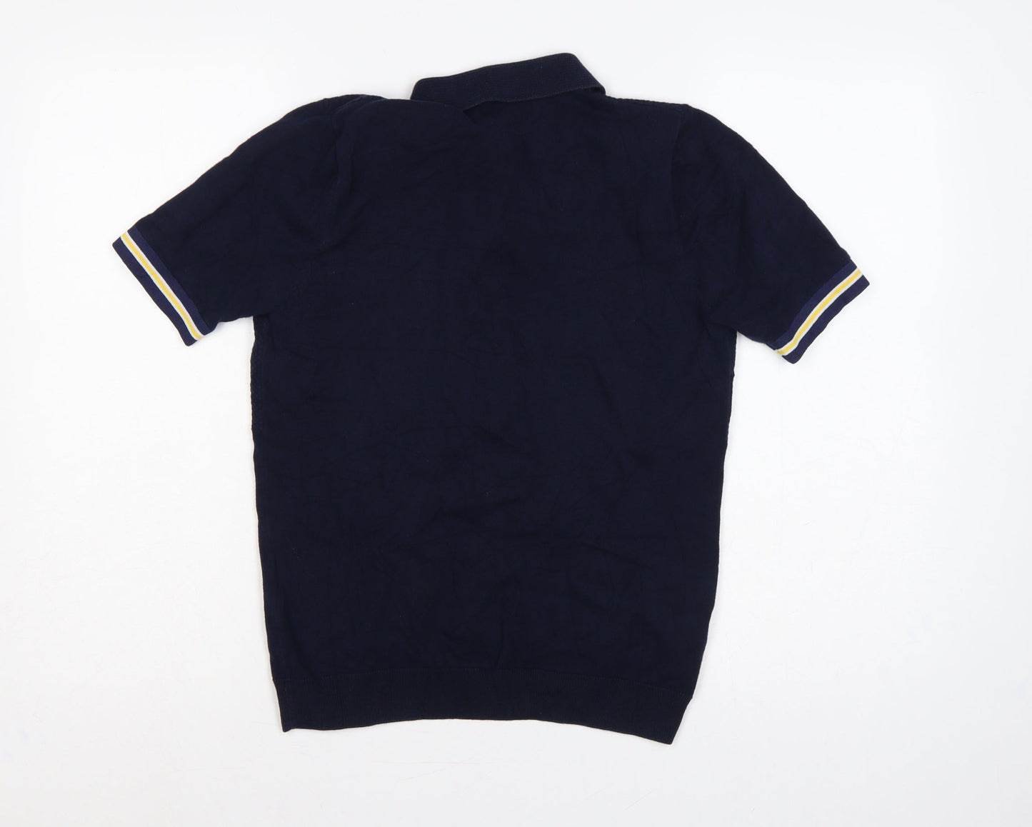 Fred Perry Men’s Blue XS Short Sleeve Logo Polo Shirt