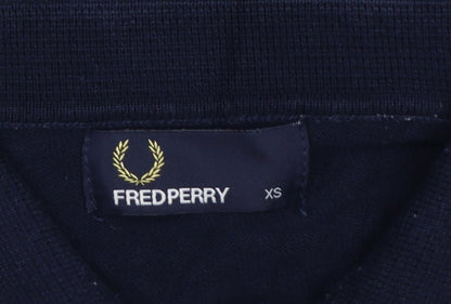 Fred Perry Men’s Blue XS Short Sleeve Logo Polo Shirt