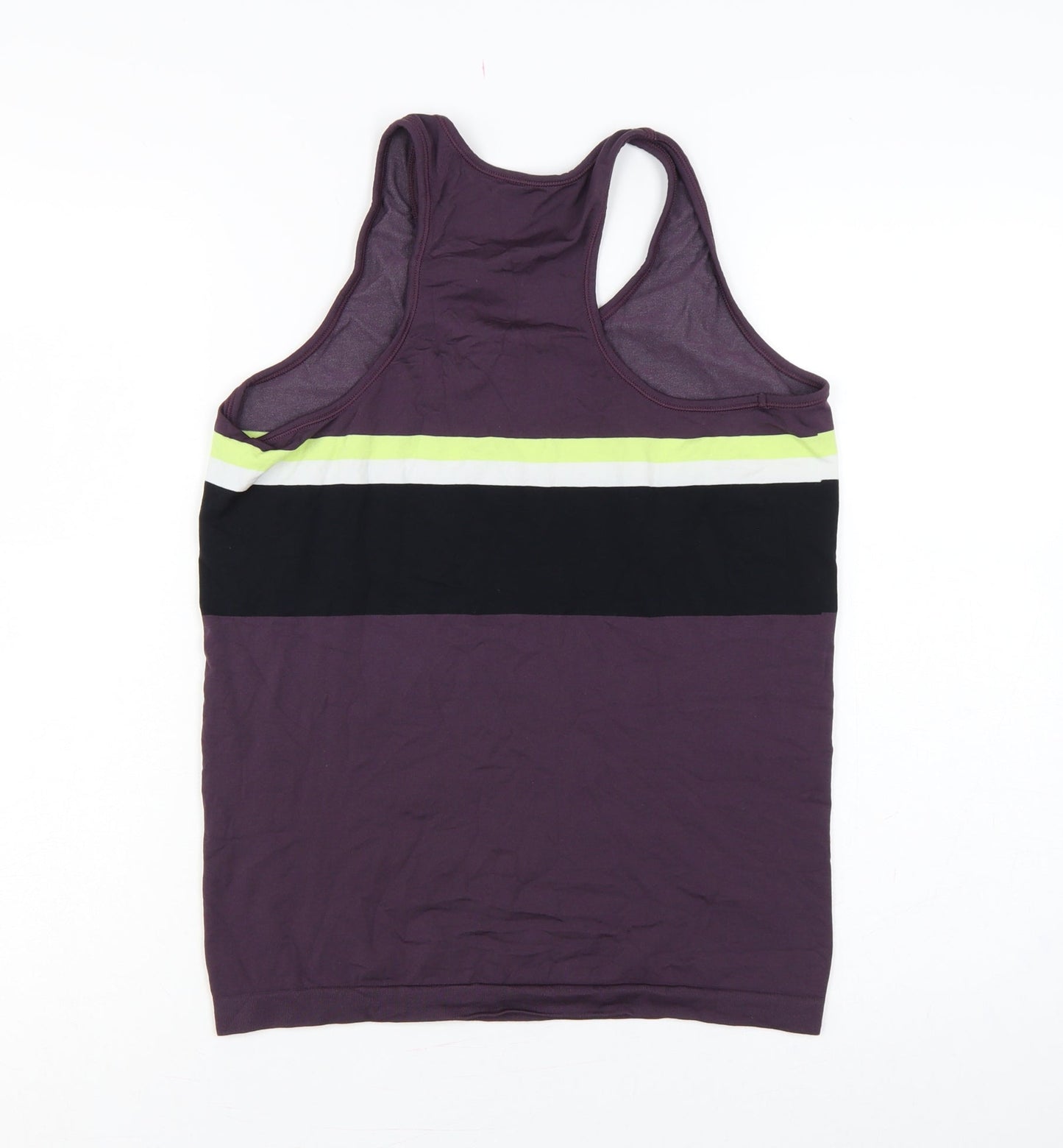 Sweaty Betty Women’s Purple L Racerback Colourblock Gym Tank Top