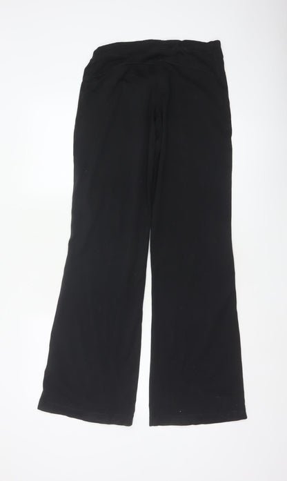 Adidas Women’s Black UK 14 Performance Essentials Flared Trousers