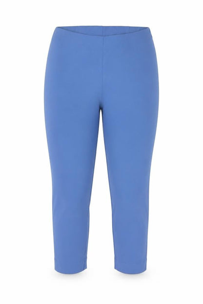 Mitzy Women’s Blue Size 18 Cropped Stretch Trousers
