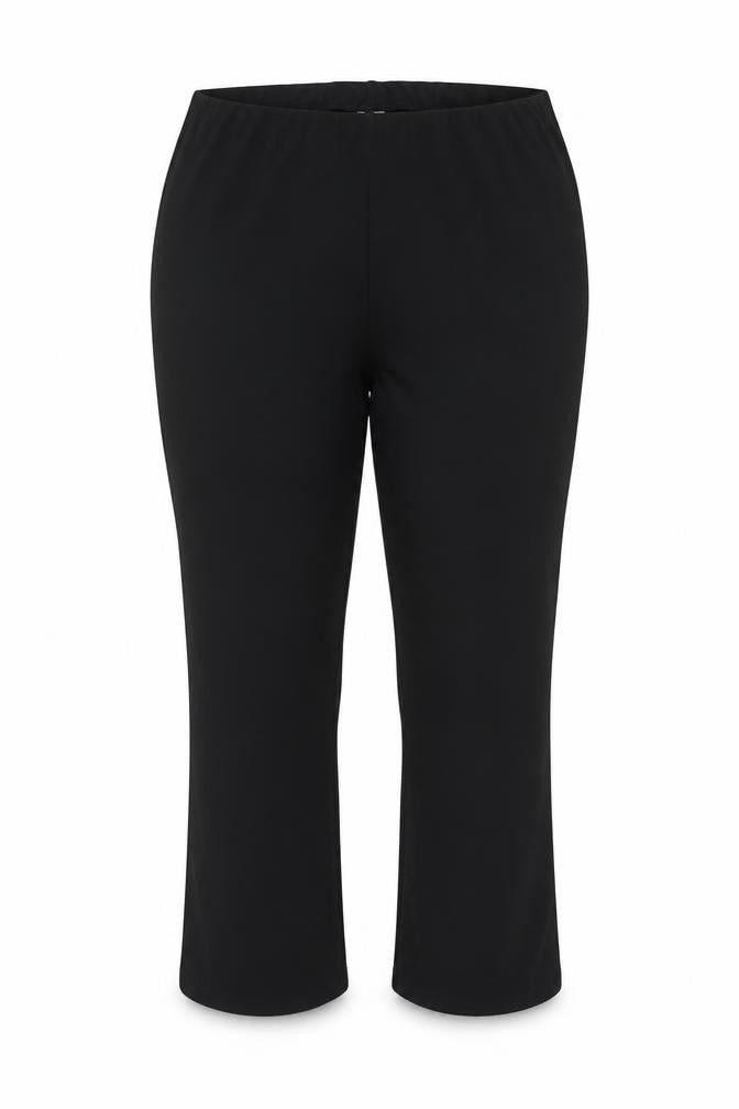 Damart Women’s Black UK 28 Flared Stretch Pull-On Trousers
