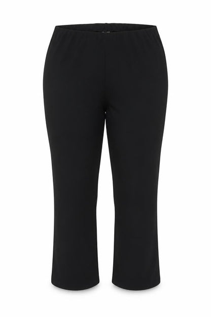 Damart Women’s Black UK 28 Flared Stretch Pull-On Trousers