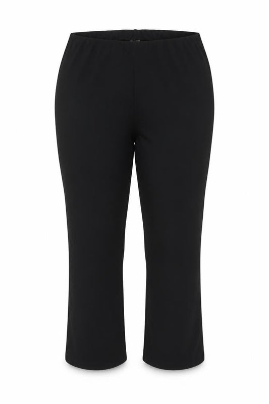 Damart Women’s Black UK 28 Flared Stretch Pull-On Trousers