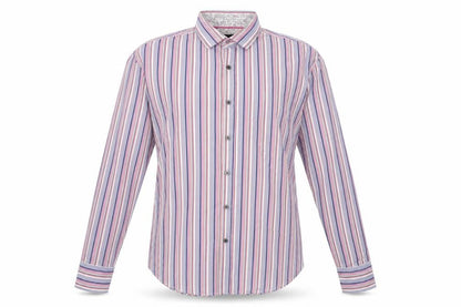 Marks & Spencer Autograph Men’s XL Multicolour Striped Cotton Shirt