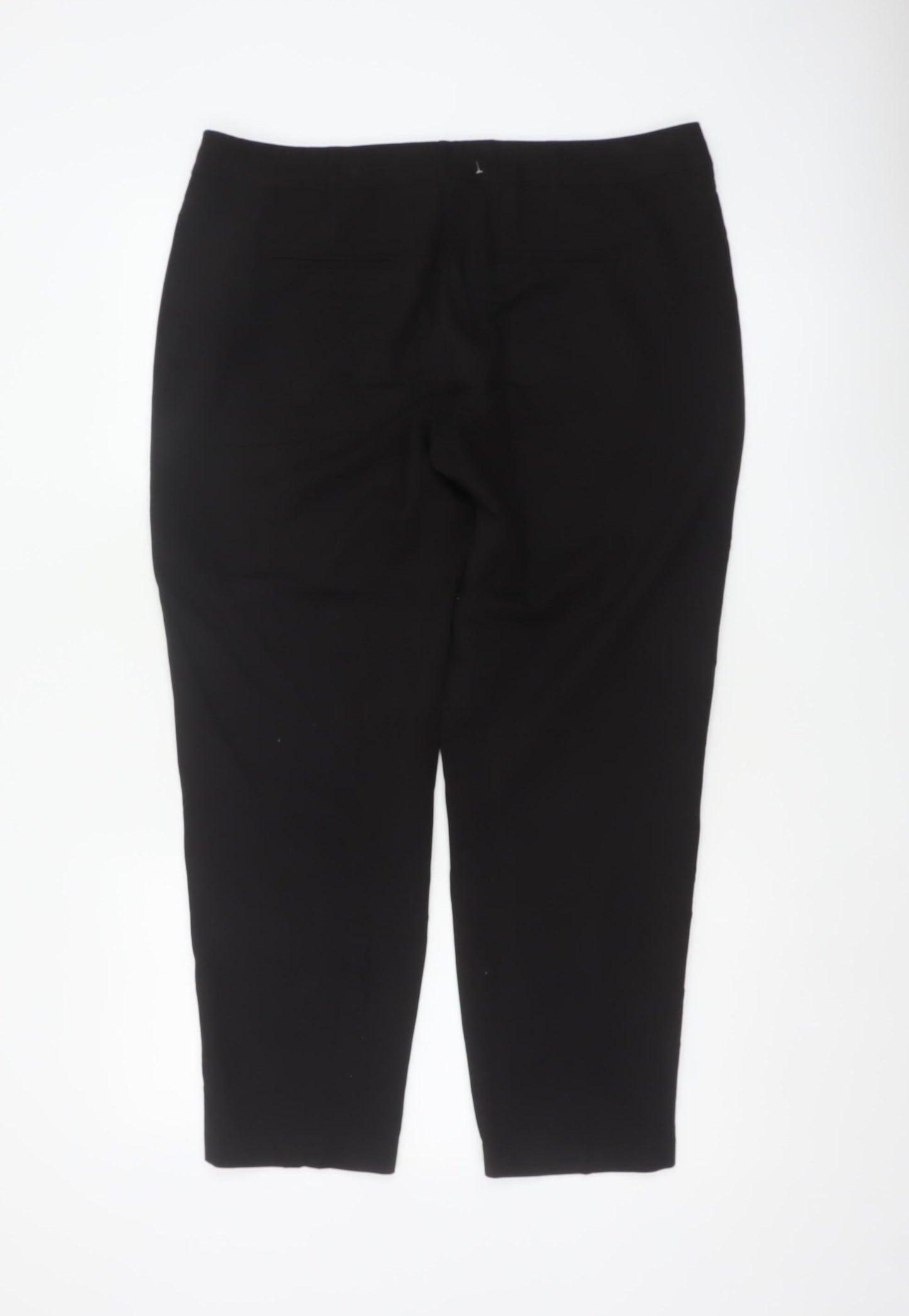 Dorothy Perkins Women’s Black UK 14 Tapered Stretch Work Trousers