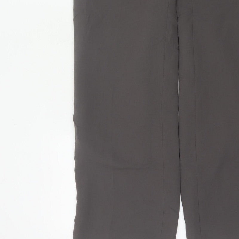 Viyella Women’s Brown Size 10 Straight Leg Smart Dress Trousers