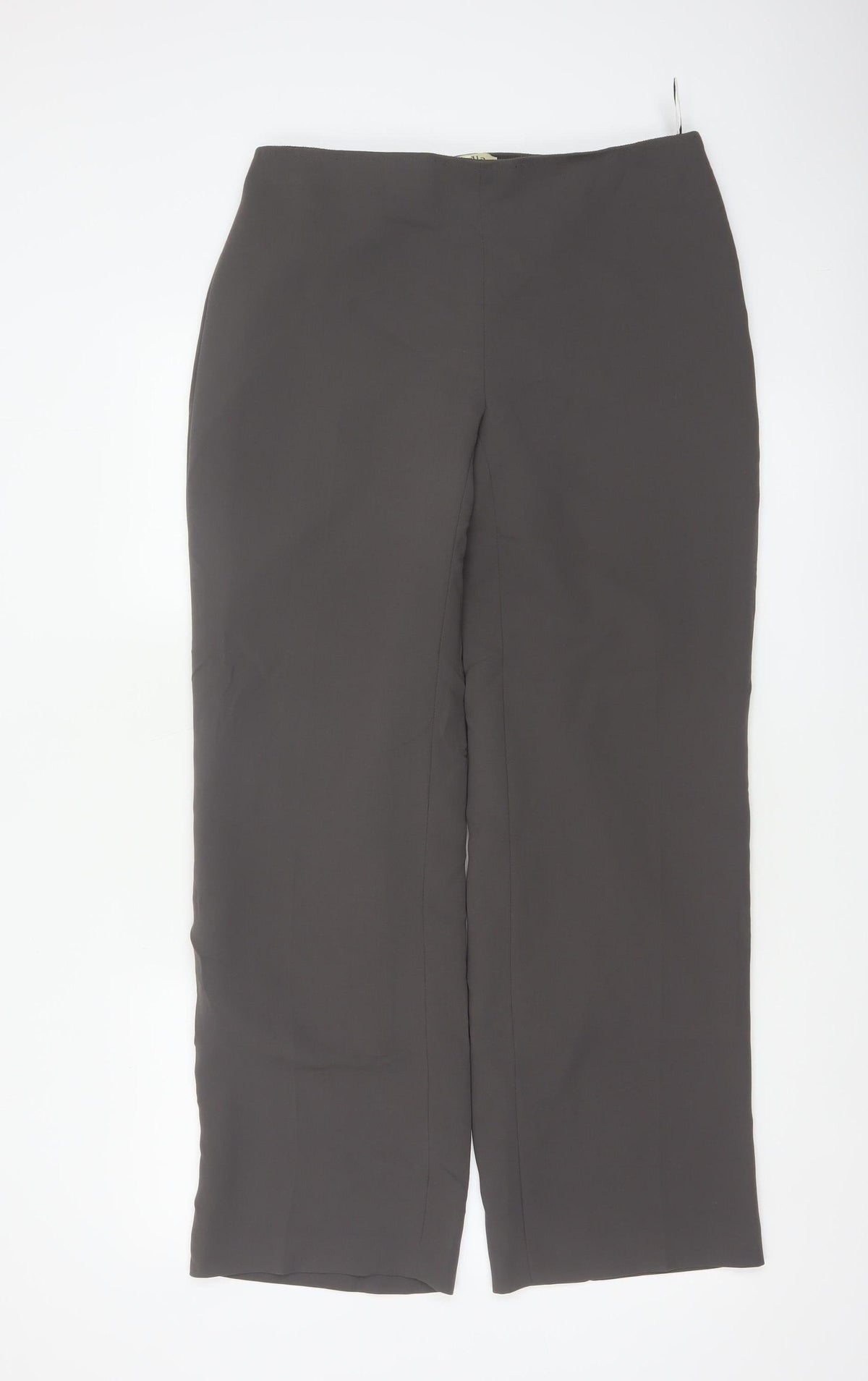 Viyella Women’s Brown Size 10 Straight Leg Smart Dress Trousers