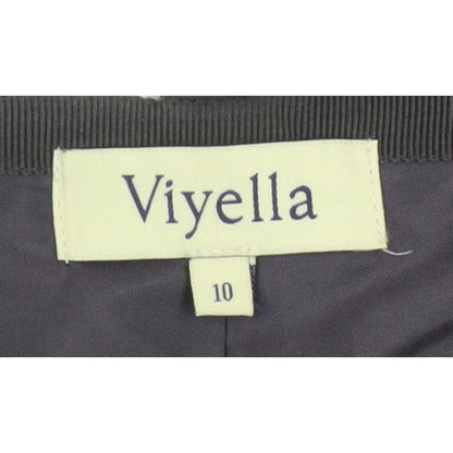 Viyella Women’s Brown Size 10 Straight Leg Smart Dress Trousers