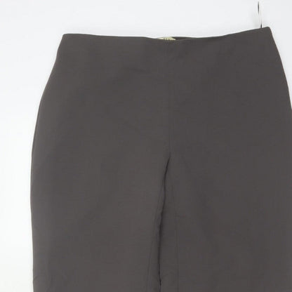 Viyella Women’s Brown Size 10 Straight Leg Smart Dress Trousers