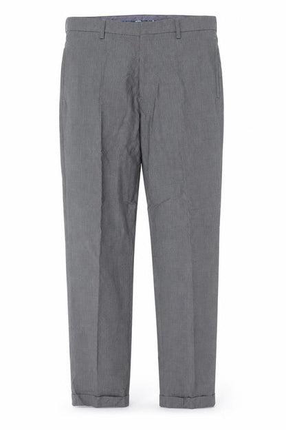 Marks & Spencer Men's Grey 30 Slim Pinstripe Dress Trousers 33L