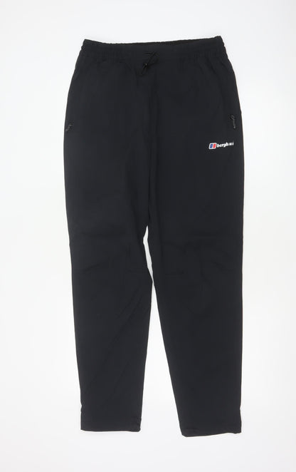 Berghaus Men’s Black L Tapered Drawstring Outdoor Trousers