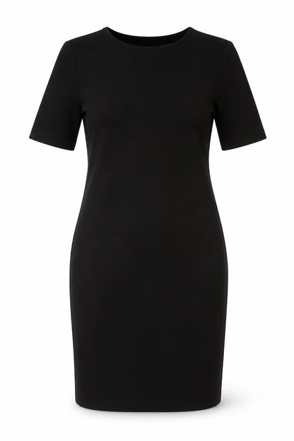Dorothy Perkins Women Black UK 16 Bodycon Knee Length Flared Sleeve Dress