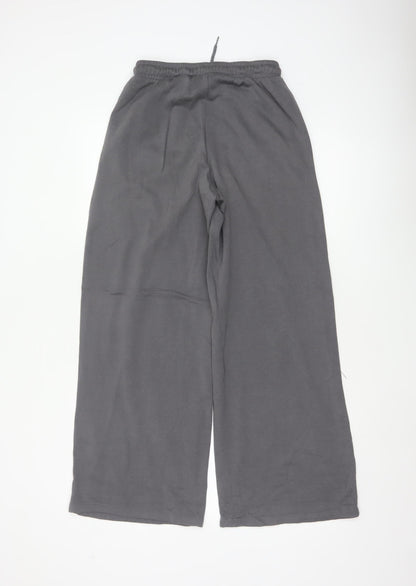 H&M Divided Women’s Grey XS Wide-Leg Drawstring Trousers