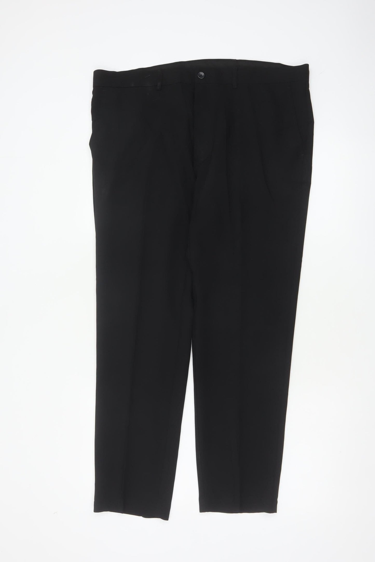 Marks & Spencer Men’s Black 36S Skinny Formal Trousers 36in