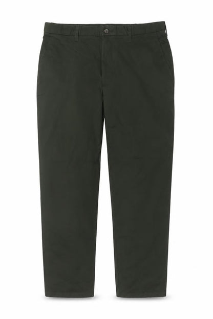 Marks & Spencer Men's Green 38/29 Regular Stretch Chino Trousers