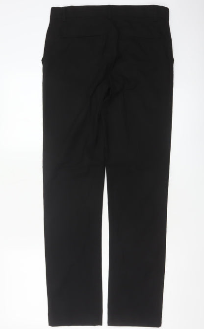 Marks & Spencer Boys Black 14-15 Years Dress Trousers 30W 34L