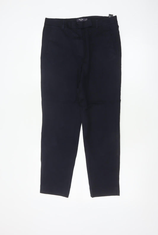M&S Women’s Navy Blue UK 10 The Mia Slim Fit Tailored Trousers