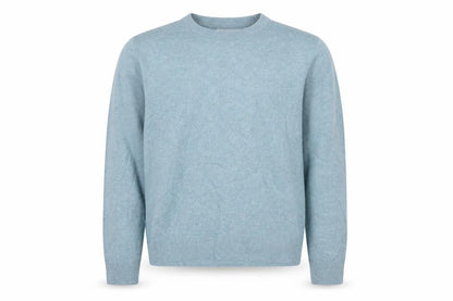 Marks and Spencer Men Blue XL Lambswool Crew Neck Pullover Jumper