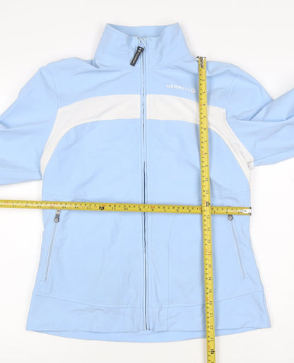 Merrell Women’s Blue M Softshell Windbreaker Full Zip Jacket