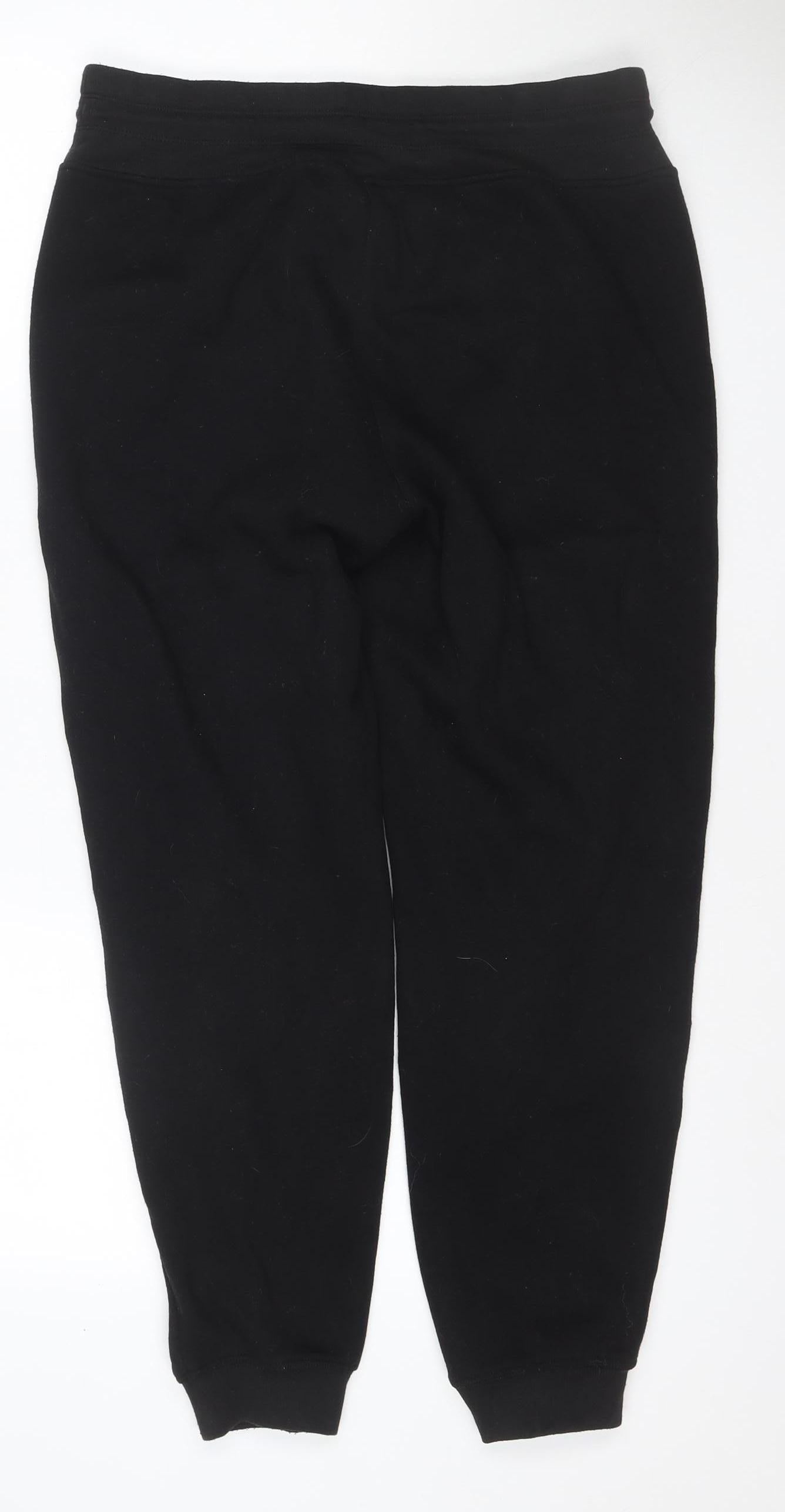 DKNY Sport Women’s Black UK 12 Jogger Sweatpants Drawstring