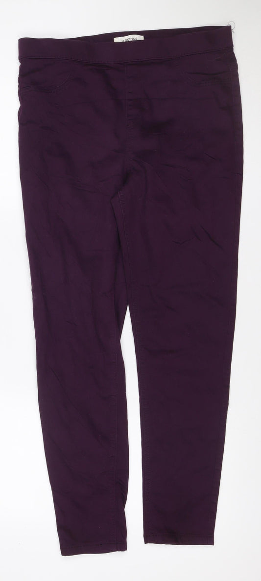 Marks and Spencer Women's Purple UK 14 Regular Jegging Jeans Stretch