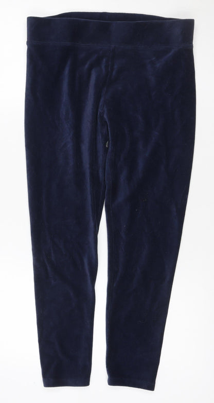 Marks & Spencer Women’s Blue UK 14 Corduroy Stretch Leggings