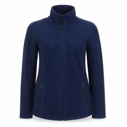 Goodmove Women's Blue UK 10 Basic Full Zip Fleece Jacket