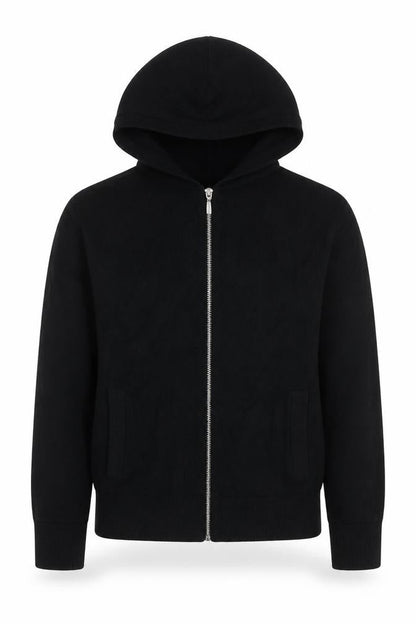 Marks & Spencer Women Black Size S Hooded Full Zip Knit Jumper