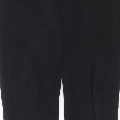 Puma Men's Black S Jogger Track Pants Elastic Waist Cuffed Sports Trousers