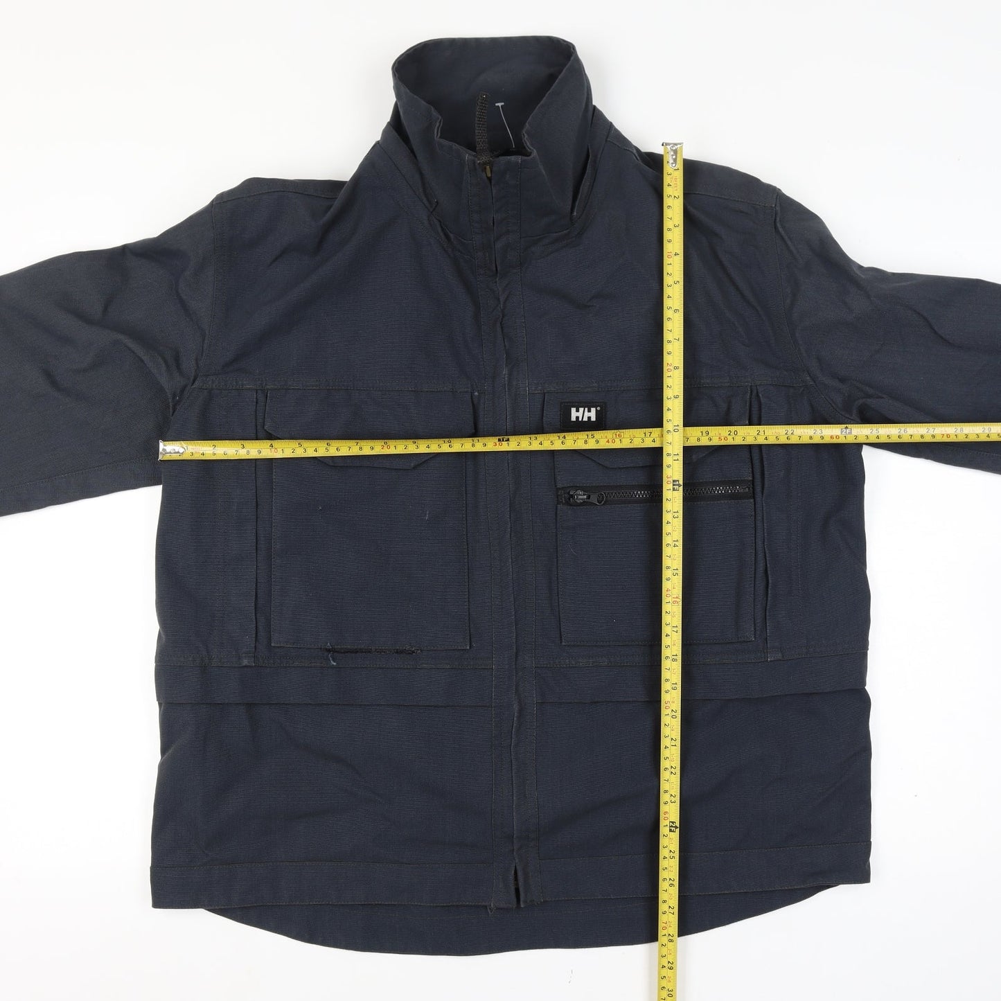 Helly Hansen Men's XL Blue Military Jacket Size Unlabelled Full Zip