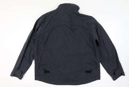 Helly Hansen Men's XL Blue Military Jacket Size Unlabelled Full Zip