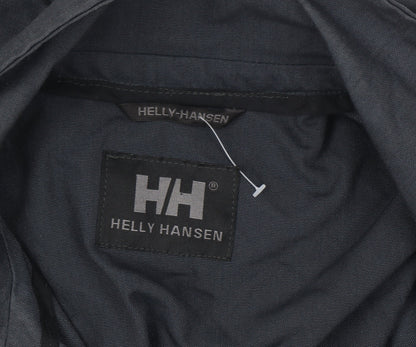 Helly Hansen Men's XL Blue Military Jacket Size Unlabelled Full Zip