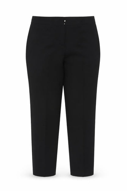 Bonmarché Women’s Black Size 14 Straight Leg Dress Trousers