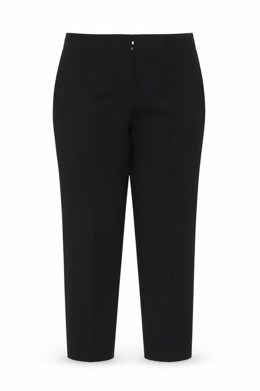 Bonmarché Women’s Black Size 14 Straight Leg Dress Trousers