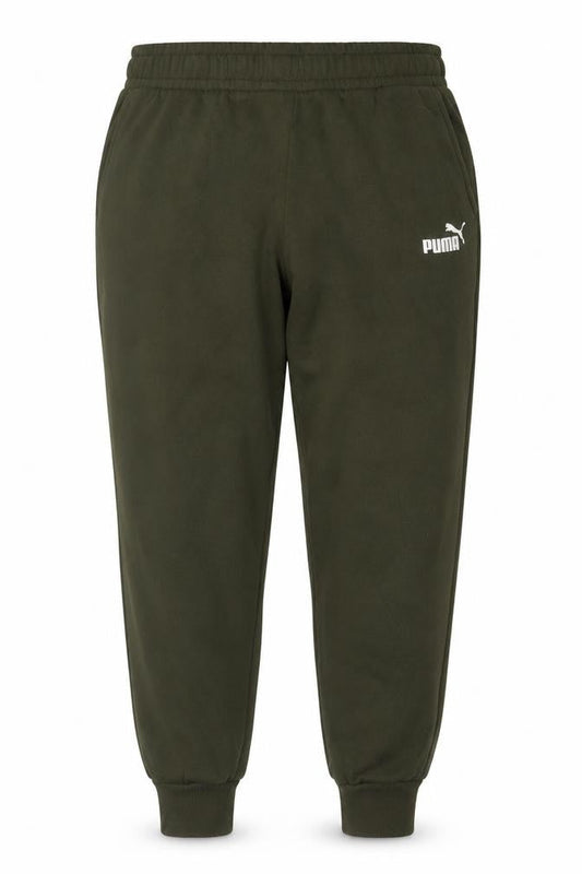 Puma Women Green XXL Jogger Sweatpants Elastic Waist Logo Pockets