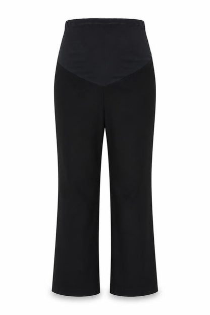 New Look Maternity Women’s Black Size 10 Flared Stretch Trousers
