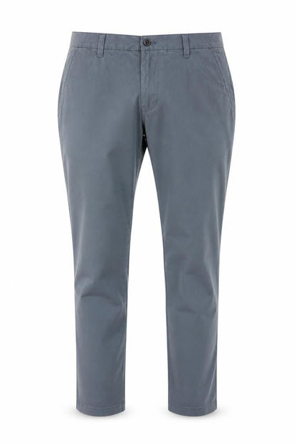 Marks & Spencer Men Grey 40 29 Skinny Fit Cotton Stretch Chino Trousers