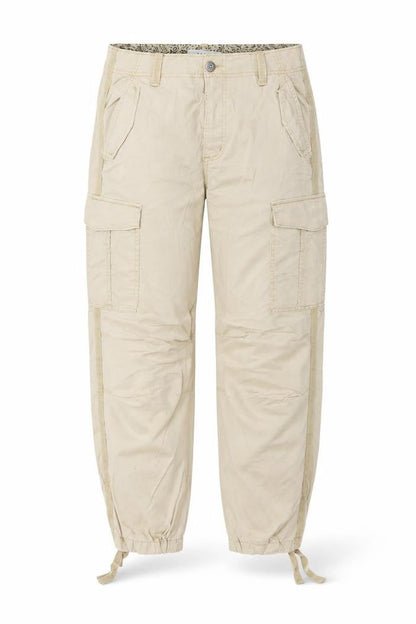M&S Women’s Beige Size 12 Regular Cargo Trousers Pockets