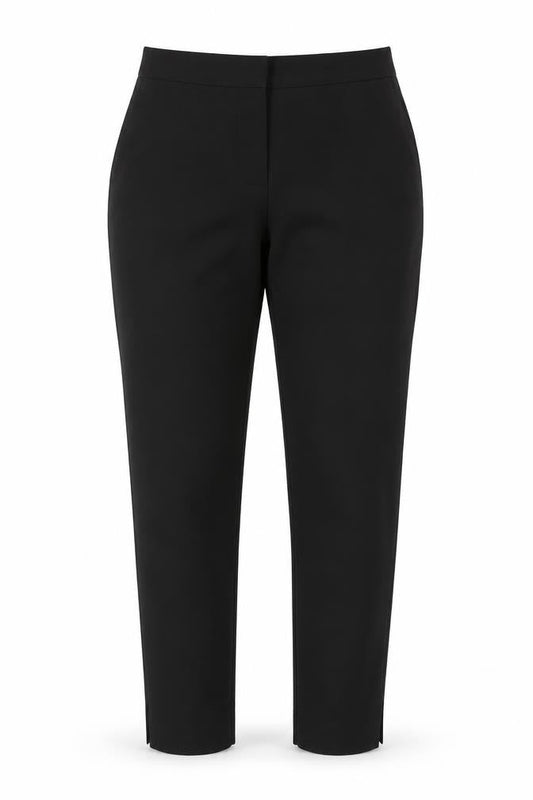 H&M Women’s Black UK 6 Tailored Straight Leg Dress Trousers