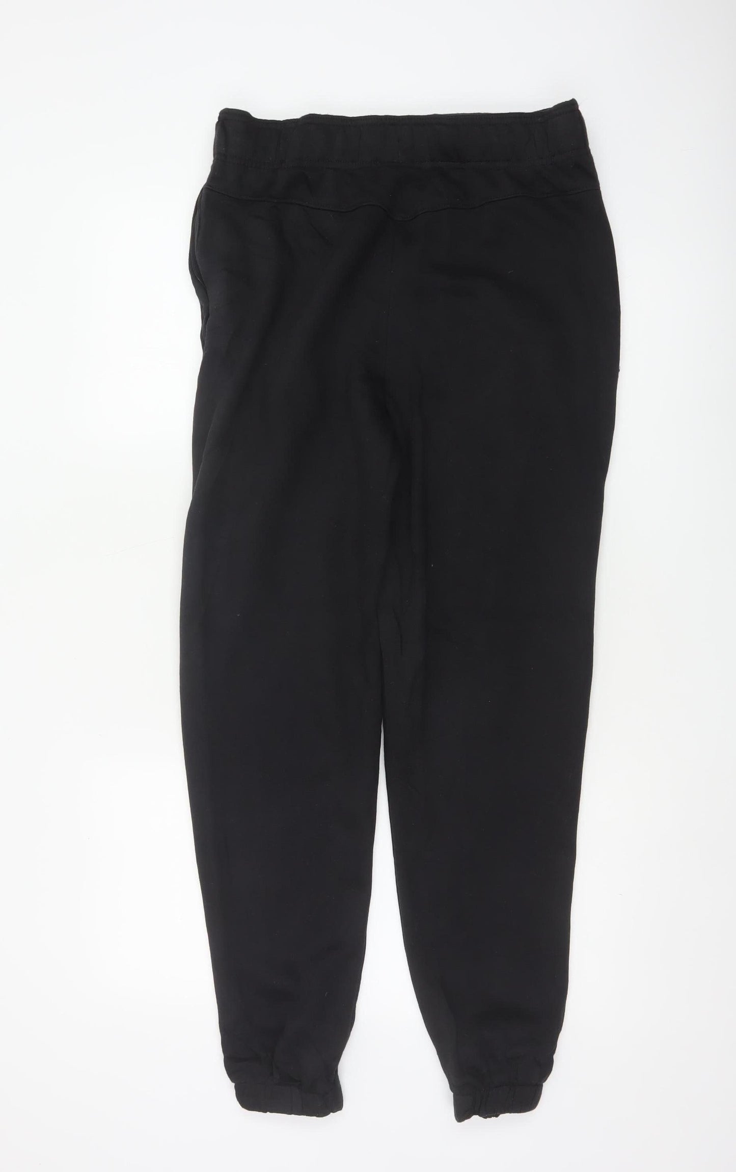 Lonsdale Men’s Black M Logo Cuffed Elastic Waist Jogger Sweatpants