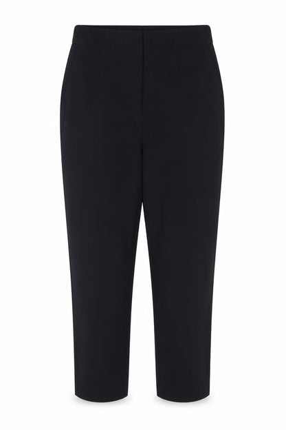 Marks & Spencer Women Black UK 10 Straight Tailored Dress Trousers