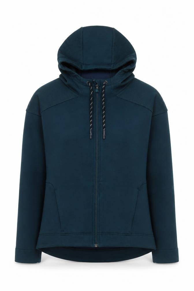 Sweaty Betty Women Blue XS Full Zip Hooded Activewear Hoodie