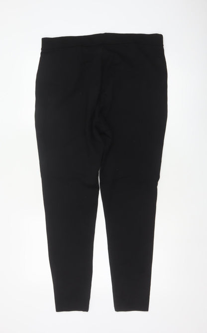Next Women’s Black Size 18 Skinny Stretch Zip Detail Trousers